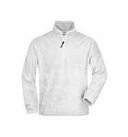 James & Nicholson Sweatshirt in schwerer Fleece-Qualität JN043 Gr. M white