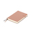 Modena A6 Premium Leather Notebook Rose Dust Pack of 10