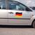 Imagebild Car magnet "Flag" large, German-Style
