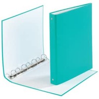 Ringmappe A4 4-Ring-Mechanik 30mm türkis DONAU 3737001F-24