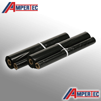 2 Ampertec TT-Bänder ersetzt Philips PFA-301 schwarz