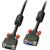LINDY VGA Kabel M/F schwarz 3m HD15 M/F DDC-fähig