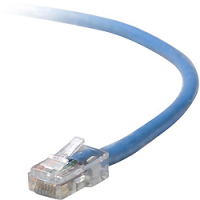 Belkin RJ45 Cat5e Patch cable, 6m networking cable Blue U/UTP (UTP)