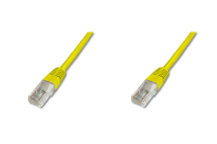 Digitus Premium CAT 5e U-UTP cable de red Amarillo 7 m Cat5e U/UTP (UTP)