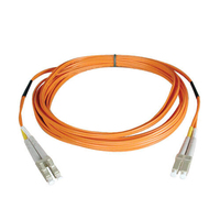 Tripp Lite N320-21M cable de fibra optica 2x LC OFNR Gris, Naranja