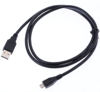 Helos 014667 USB Kabel 1 m USB A Micro-USB B Schwarz