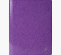 Exacompta 380812B fichier Carton Violet A4