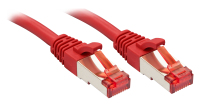 Lindy Rj45/Rj45 Cat6 1.5m kabel sieciowy Czerwony 1,5 m S/FTP (S-STP)