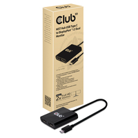 CLUB3D MST Hub USB3.1 (Gen1) Type C auf DisplayPort™ 1.2 Dual Monitor