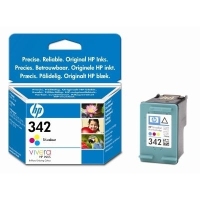 HP 342 Tri-colour Inkjet Print Cartridge with Vivera Inks nabój z tuszem Oryginalny Cyjan, Purpurowy, Żółty