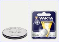 Varta CR1616 pile domestique Batterie à usage unique Lithium