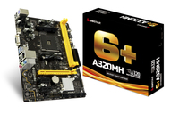 Biostar A320MH motherboard AMD A320 Socket AM4 micro ATX