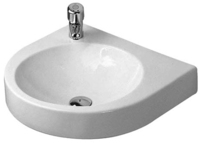 Duravit 0449580009 Waschbecken für Badezimmer Keramik Aufsatzwanne