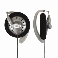 Koss KSC75 Kopfhörer & Headset Kabelgebunden Ohrbügel Musik Schwarz, Silber