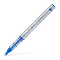 Faber-Castell 348151 pióro kulkowe Długopis wciskany Niebieski 1 szt.