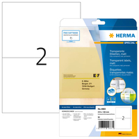 HERMA 4683 etiqueta de impresora Transparente Etiqueta para impresora autoadhesiva
