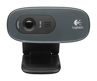 Logitech HD C270 webcam 3 MP 1280 x 720 Pixel USB 2.0 Nero, Grigio