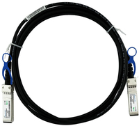 BlueOptics UACC-DAC-SFP28-0.5M-BL InfiniBand/fibre optic cable 0,5 m Schwarz, Silber