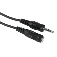 Hama 00205105 audio kábel 5 M 3.5mm Fekete
