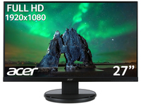 Acer K2 K272HLHbi 27 inch Full HD Monitor (VA Panel, FreeSync, 75Hz, 1ms, HDMI, VGA, Black)