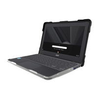 Gumdrop Cases 06C010 laptop case 29.5 cm (11.6") Cover Black, Transparent