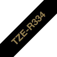Brother TZE-R334 printer ribbon Gold