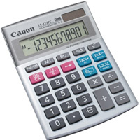 Canon LS-103TC Taschenrechner Tasche Einfacher Taschenrechner Grau
