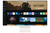 Samsung LS32BM801UU számítógép monitor 81,3 cm (32") 3840 x 2160 pixelek 4K Ultra HD Fehér