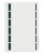 Leitz 16860085 étiquette auto-collante Rectangle Gris 600 pièce(s)