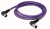 Wago M12/M12 5m signal cable Black, Violet