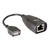 Techly IUSB-EXTENDTY5 cable gender changer USB RJ-45 Black