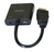 CUC Exertis Connect 051248 câble vidéo et adaptateur 0,15 m VGA (D-Sub) HDMI Type A (Standard) Noir