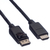 VALUE 11.99.5781 video átalakító kábel 2 M DisplayPort Fekete