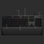 Logitech G G513 CARBON LIGHTSYNC RGB Mechanical Gaming Keyboard, GX Brown billentyűzet Játék USB QWERTZ Svájc Szén