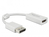 DeLOCK 63936 Videokabel-Adapter 0,1 m DisplayPort HDMI Weiß