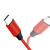 LogiLink CU0148 cable USB 1 m USB 2.0 USB A USB C Negro, Rojo