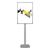 Europel 355040 bord- & informatiehouder Informatiestandaard A1 Aluminium, Staal Zilver