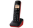 Panasonic KX-TGB610JTR telefono Telefono analogico/DECT Nero, Rosso Identificatore di chiamata