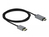 DeLOCK 85929 adaptador de cable de vídeo 2 m HDMI tipo A (Estándar) DisplayPort Negro, Gris