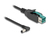 DeLOCK 80610 tussenstuk voor kabels USB DC 5.5 Zwart