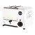 Rowlett Esprit 2 Slot Toaster Weiß mit 2 Einsätzen und Sandwichkäfig