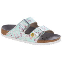 Birkenstock ESD-Sandale Arizona, Größe 40, Flower Field Rose, schmal