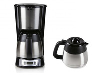 Kaffeemaschine für 8 Tassen - mit 2 Thermoskannen & Timer