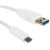 RS PRO USB-Kabel, USBA / USB C, 1m USB 3.1 Weiß