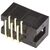 Amphenol ICC T821 Leiterplatten-Stiftleiste gewinkelt, 6-polig / 2-reihig, Raster 2.54mm, Kabel-Platine,