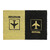 Relaxdays Fußmatte Kokos, "Arrival Departure", Türvorleger mit Flugzeug-Motiv, innen & außen, 40x60 cm, schwarz/gelb