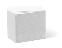 DURACARD Plastikkarte, 54 x 86 mm, weiß, 0,76mm