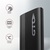 AXAGON EEM2-GTO Thin Oval SuperSpeed+ USB-C - NVMe M. 2 külső ház, fekete