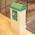 Swing-Cycle Office Recycling Bin - Mushroom - Light Green (PC6024) - 19 Litres