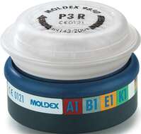 Moldex-Metric AG & Co. KG Filtry łączone A1B1E1K1 P3 R pasuje do 40 00 370 738, 40 00 370 739 2 szt./opak.